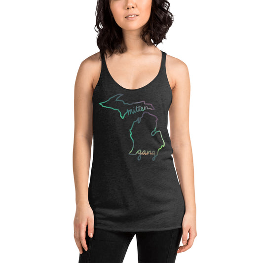 Aurora Borealis Women's Racerback Tank