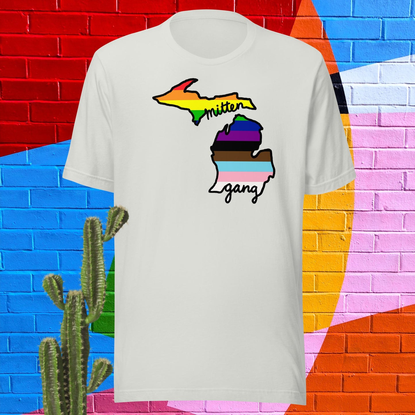 Pride Tee - Mitten Gang Outline (Gender-Neutral Sizing)
