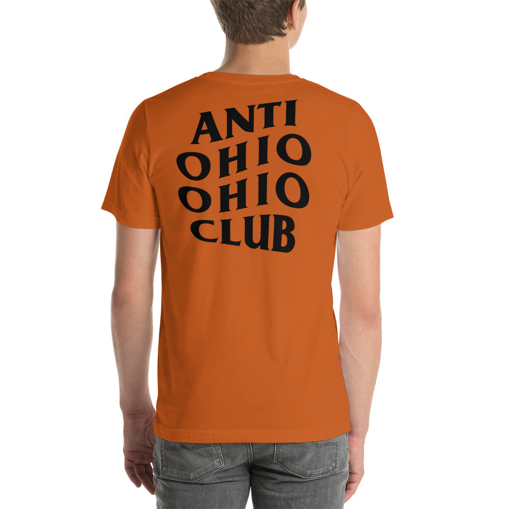 Anti-Ohio Ohio Club T Shirt - Black Print