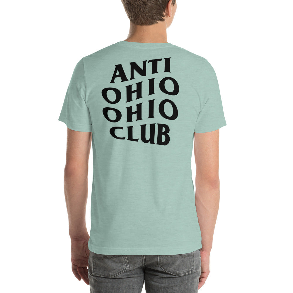 Anti-Ohio Ohio Club T Shirt - Black Print